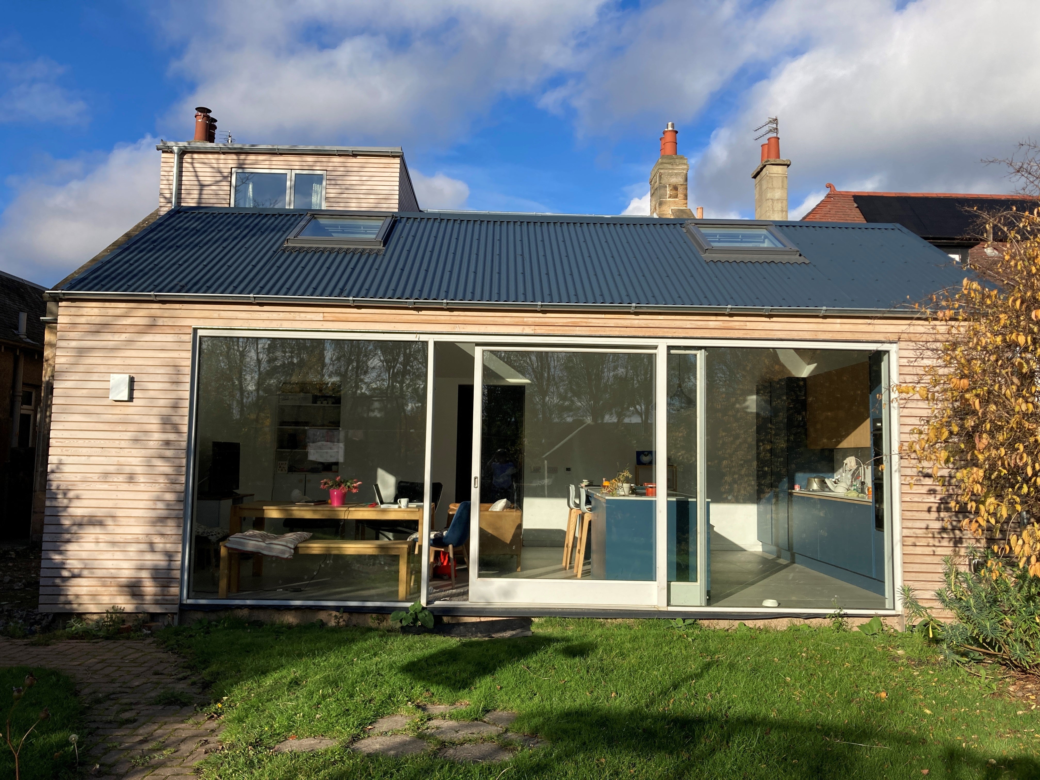 Summer house roofing