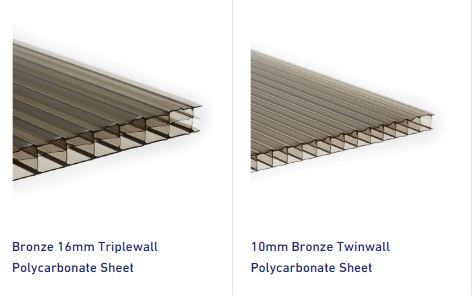 Benefits of Bronze Polycarbonate Sheets