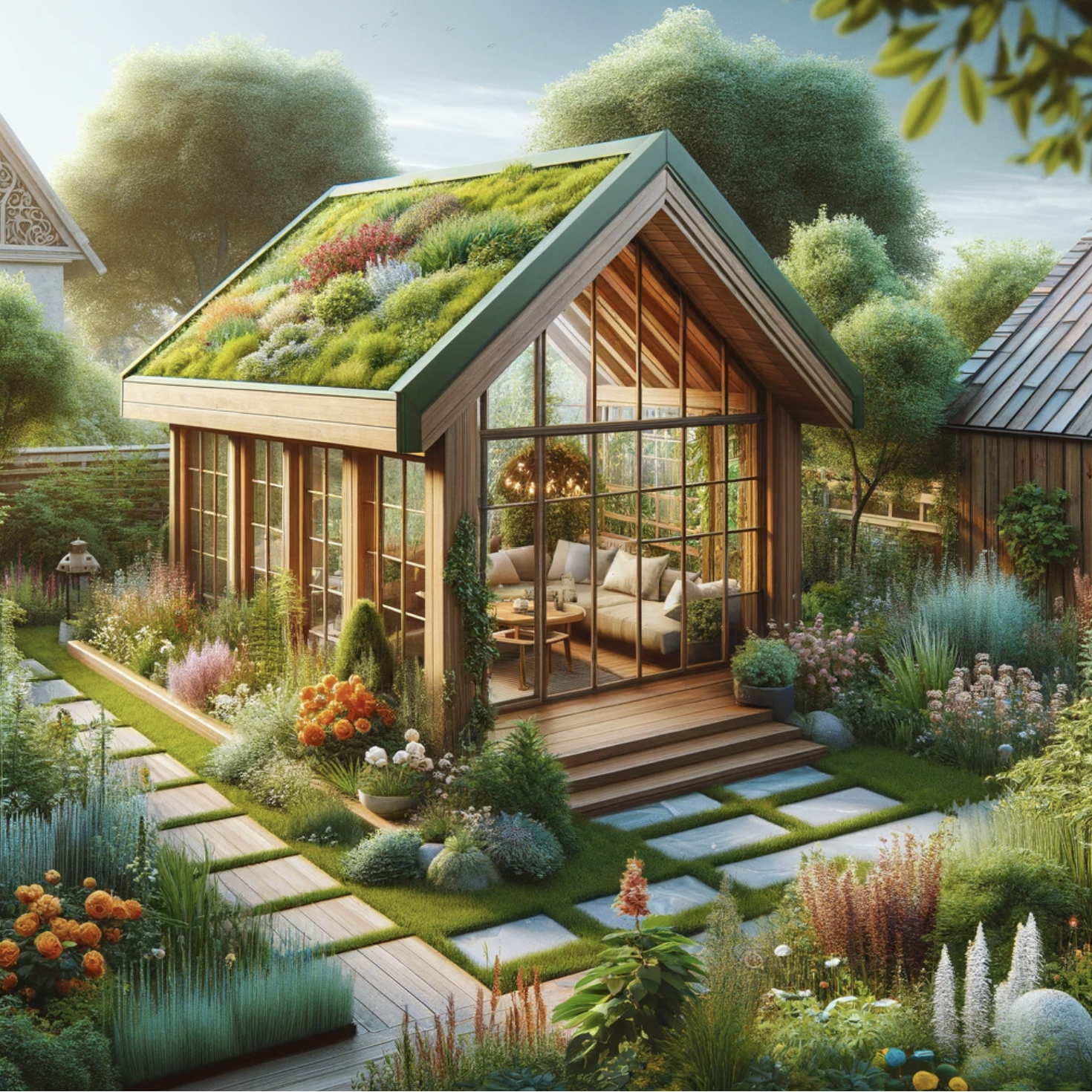 Garden Room Roof Ideas