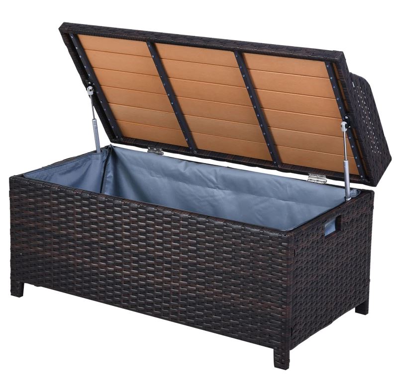 Rattan Storage Benches