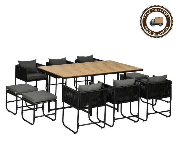 Rattan Table and Chairs