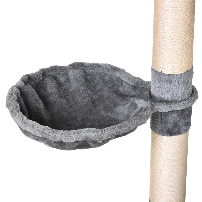Multi-Level Cat Tree Condo Tower 150CM for Indoor Cats - Activity Stand with Toys & Scratching Posts