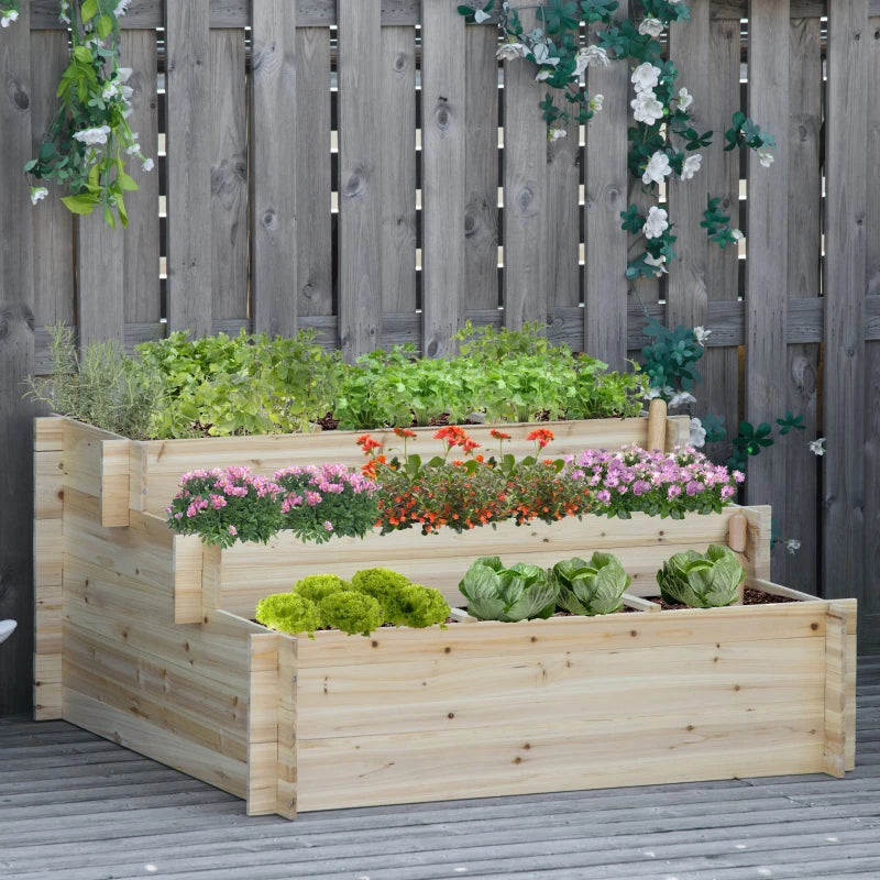 Wooden Raised Garden Bed