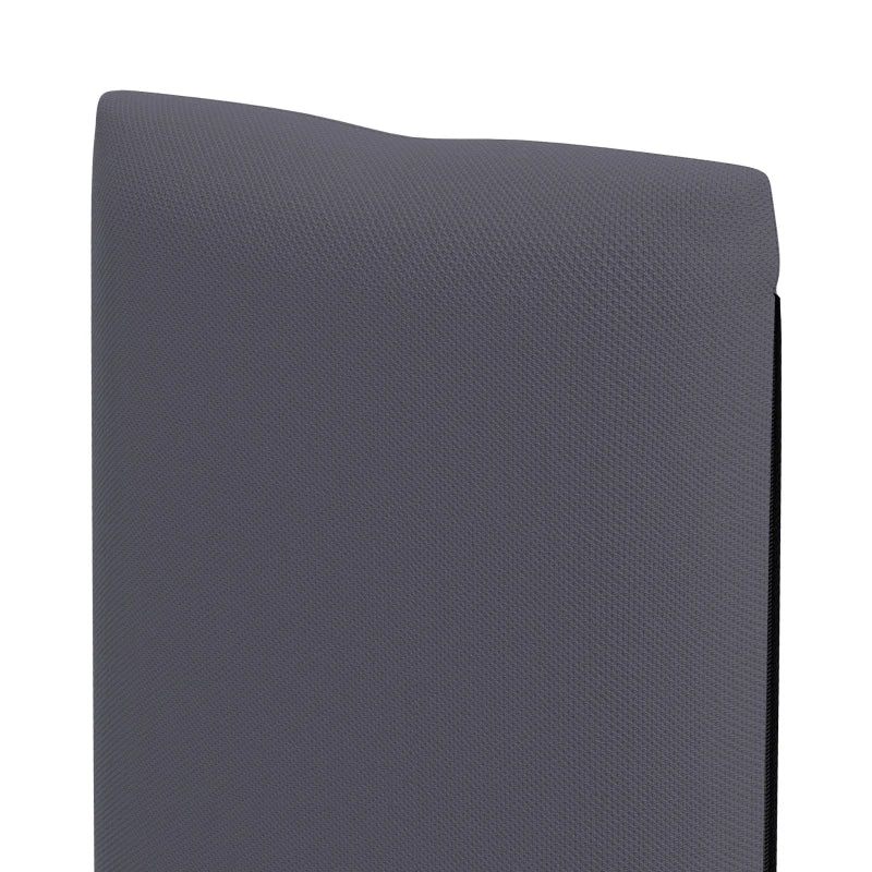 Dark Grey Outdoor Cantilever Umbrella Cover with Rod and Zipper