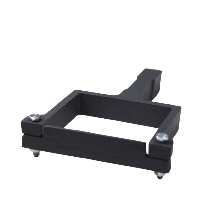 Hargreaves Cast Iron 100x75mm Rectangular Build-in Holderbat - Primed