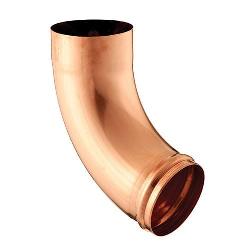 100mm Copper Downpipe Shoe
