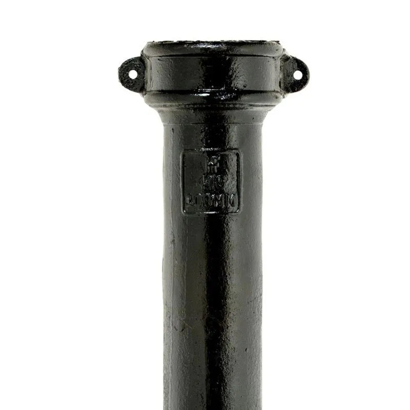 Premier Soil Cast Iron 100mm Eared Soil Pipe - 1829mm - S4001E