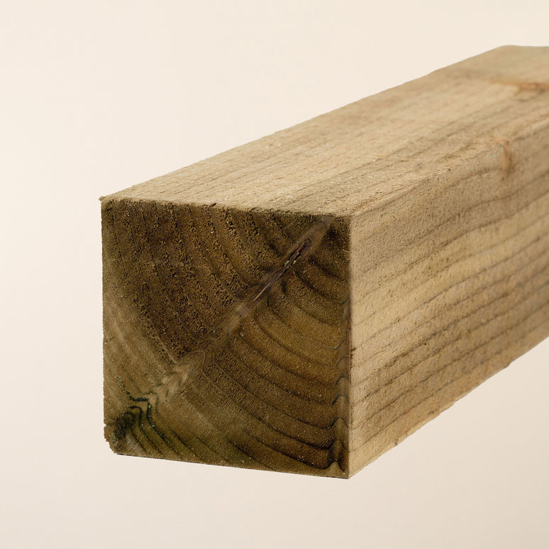 1.8m Pressure Treated Fence Post – 100 x 100mm Structural Timber for Garden Fencing