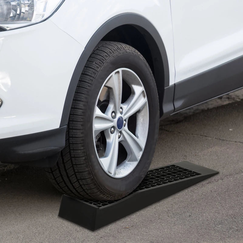 Low Entrance Plastic Curb Ramps for Vehicles