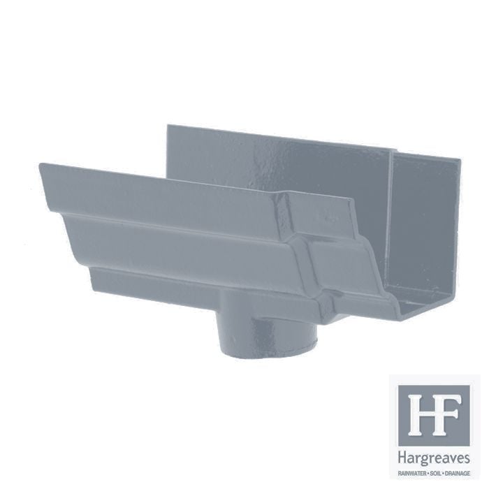 Hargreaves Cast Iron 125x100mm H16 65mm Nozzle - Primed
