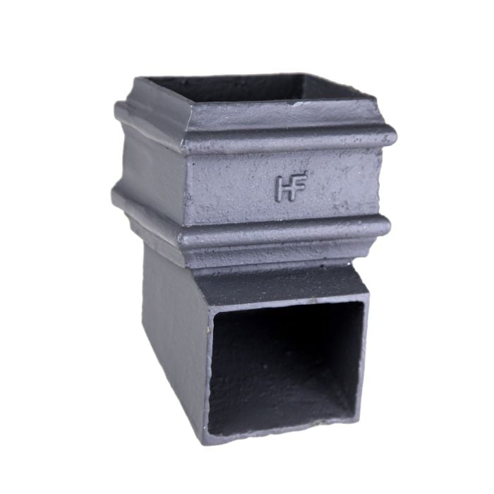 Hargreaves Cast Iron 100x100mm Plain Square Shoe - Primed