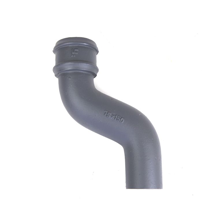 Hargreaves Cast Iron 150mm Rainwater Offset 150mm Projection - Primed