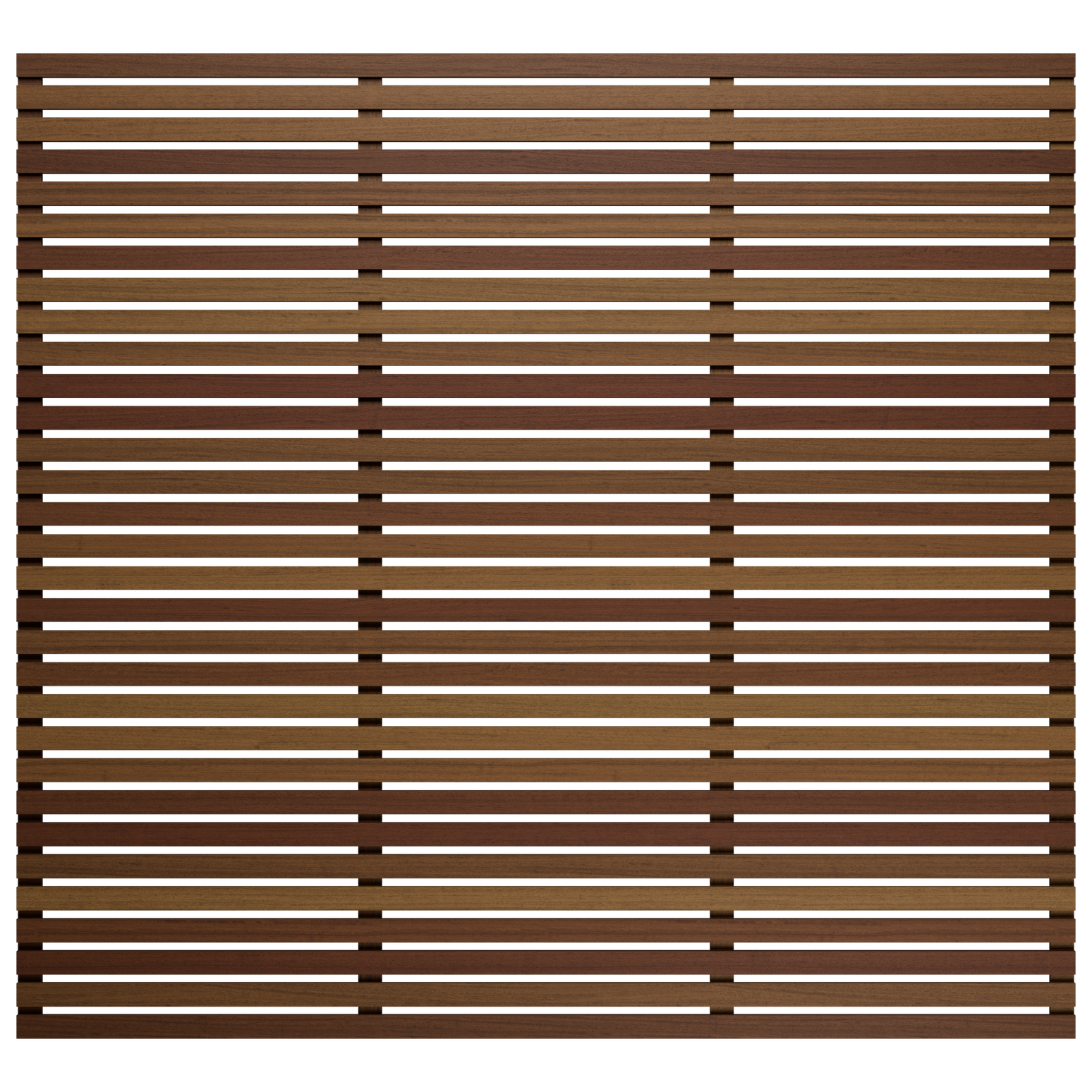 Iroko Slatted Fence Panels – Hardwood Garden Fence Panels for Privacy, Durability, and Modern Outdoor Design