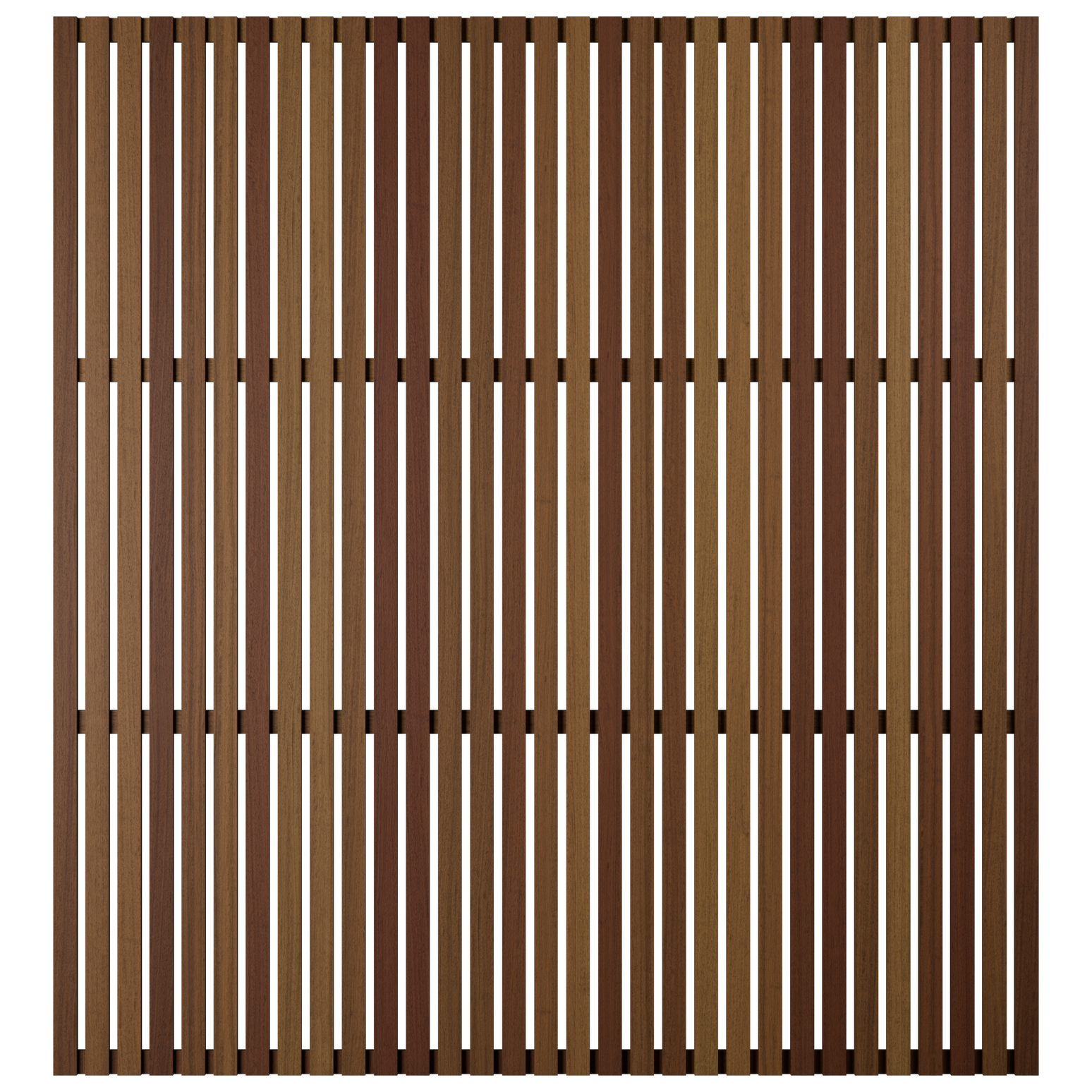 Iroko Slatted Fence Panels – Hardwood Garden Fence Panels for Privacy, Durability, and Modern Outdoor Design