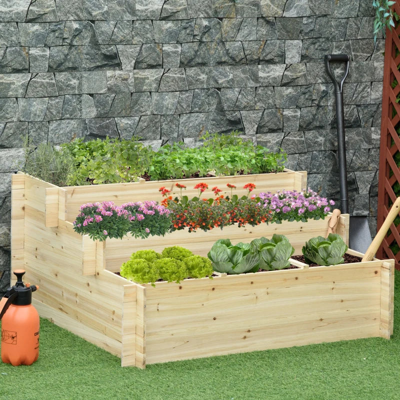 Wooden Raised Garden Bed
