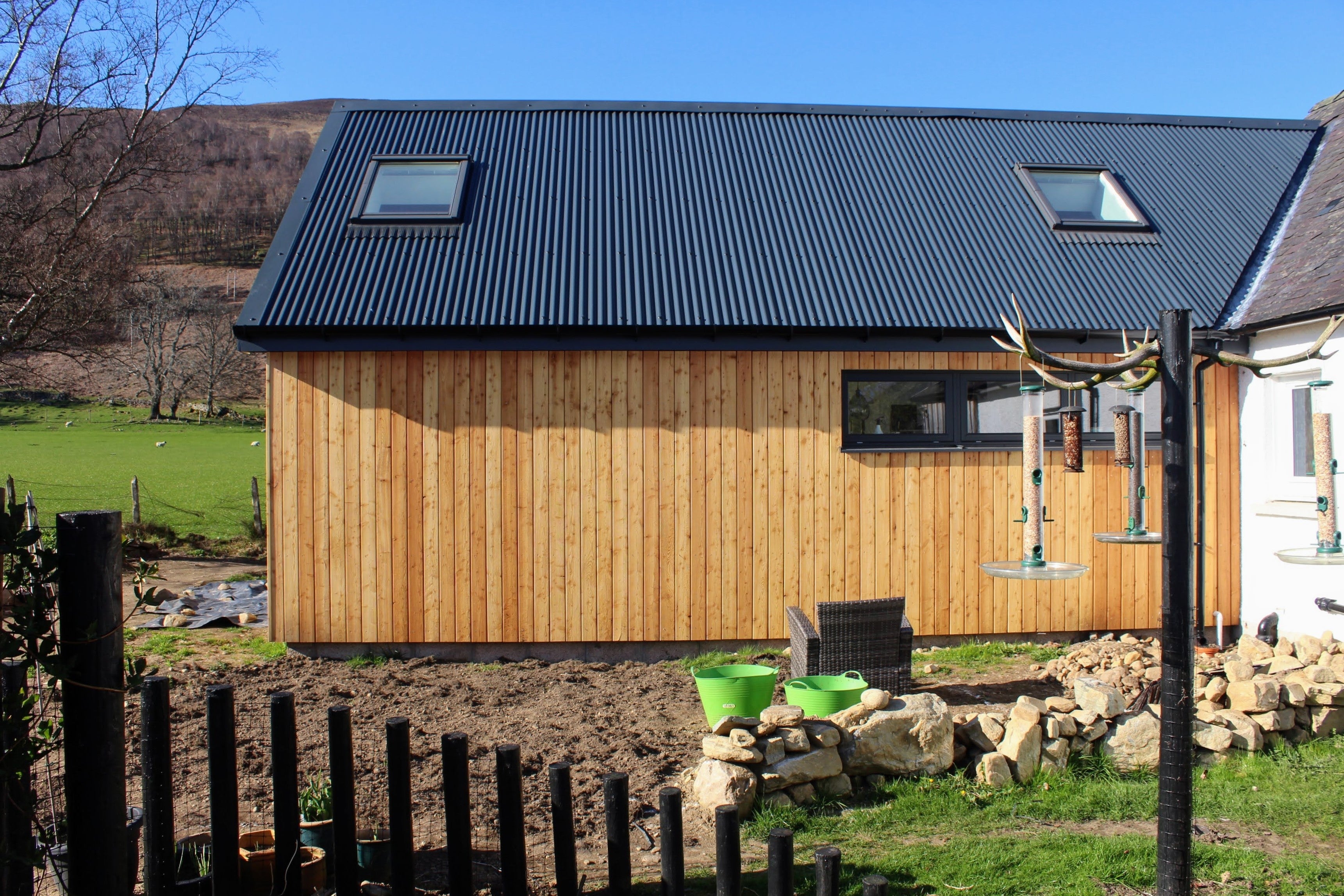 34/1000 Box Profile PVC Plastisol Coated 0.7mm Metal Roof Sheet Anthracite