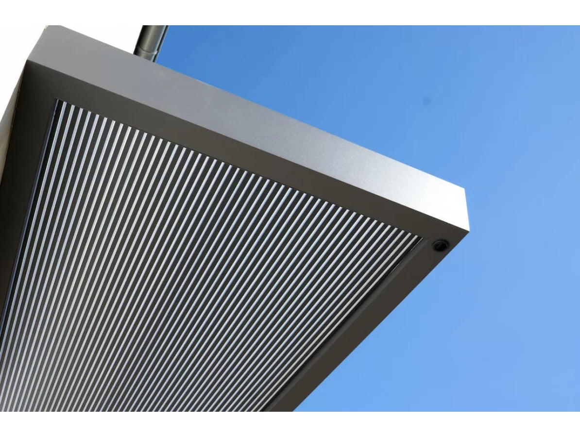 Aluminium 3D-Line Metal Canopy - Bespoke Colour - Brise soleil Front Door Porch Canopy