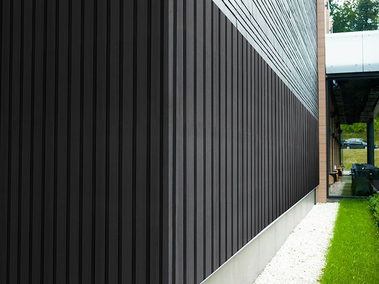 2.5m Composite Slatted Wall Cladding Panels - Trade Warehouse