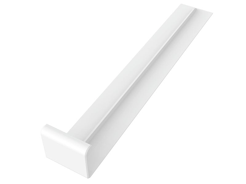 Freefoam 300mm Square uPVC Fascia Joint Trim / Joiner – Straight Fascia Connector – All Colours