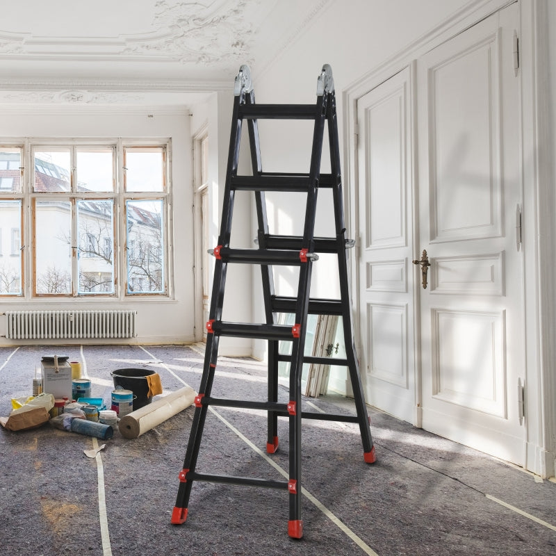 4M Aluminium Telescopic Ladder for Home and Garden
