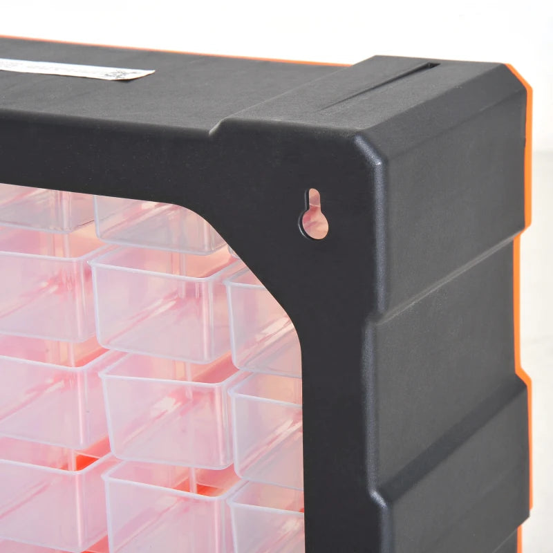60 Drawer Wall Mount Storage Cabinet for Tools