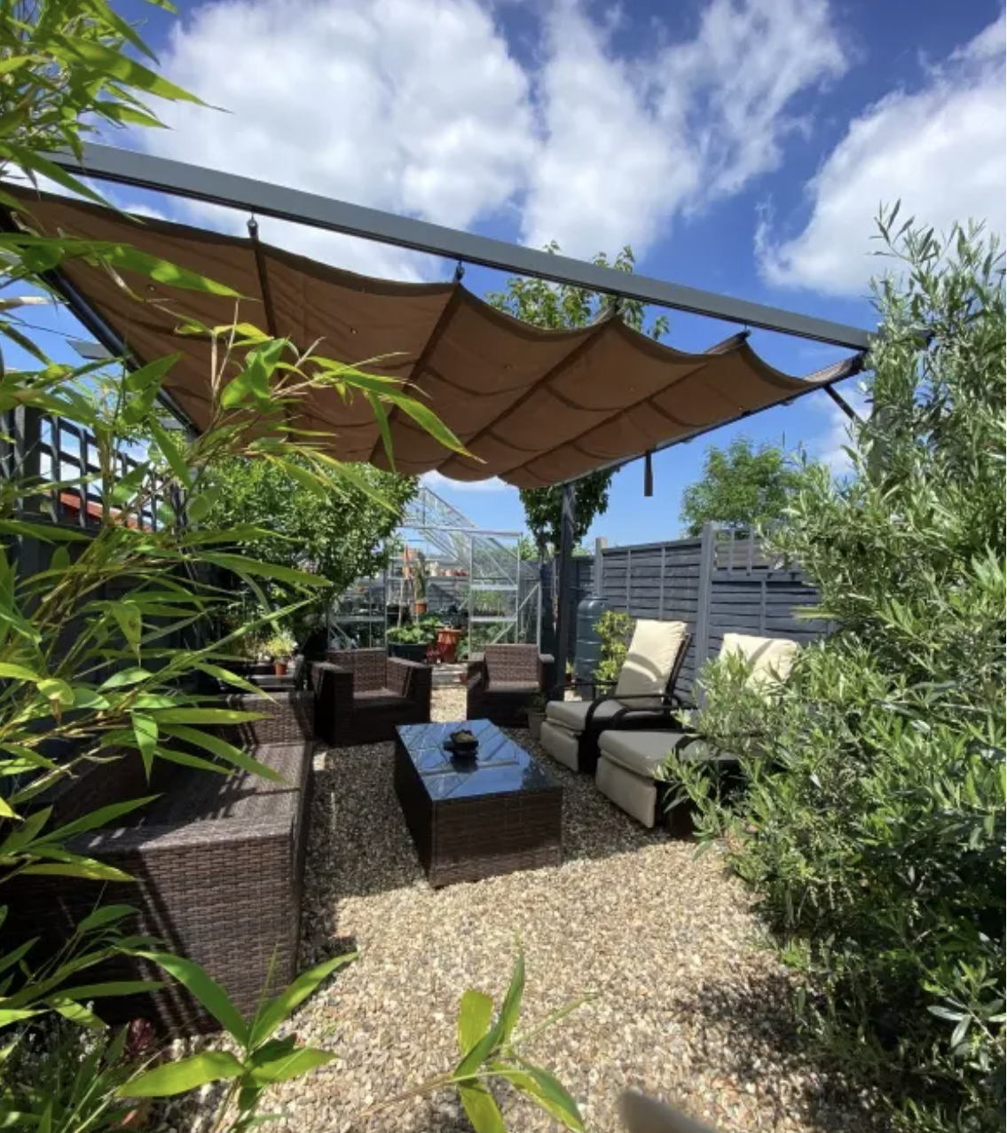 3m x 3m Aluminium Pergola