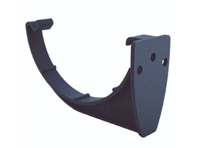 Freefoam Freeflow 112mm Half Round Gutter Fascia Bracket - Cast Iron Black