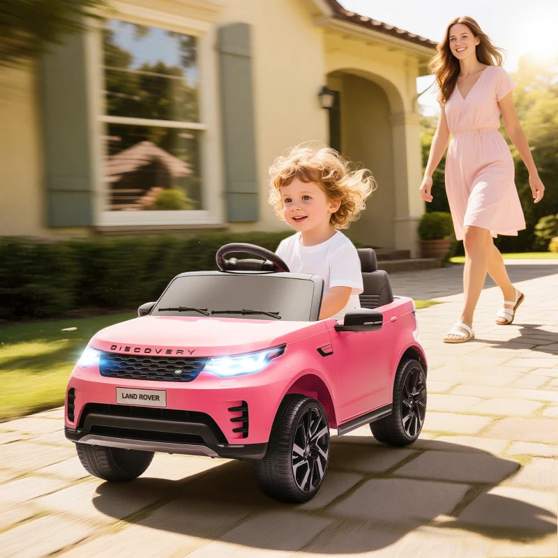 Licensed 12V Kids Electric Land Rover Discovery Car with Remote Control and Music