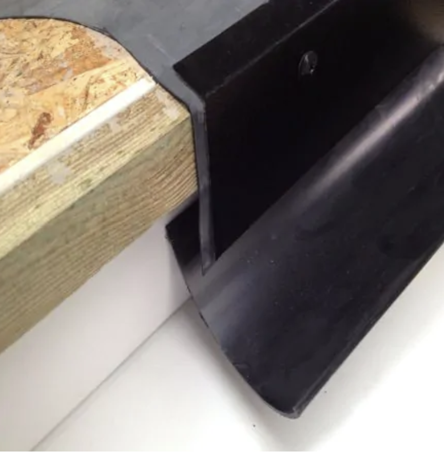 Metal Wall Flashing Trim For EPDM Roofing