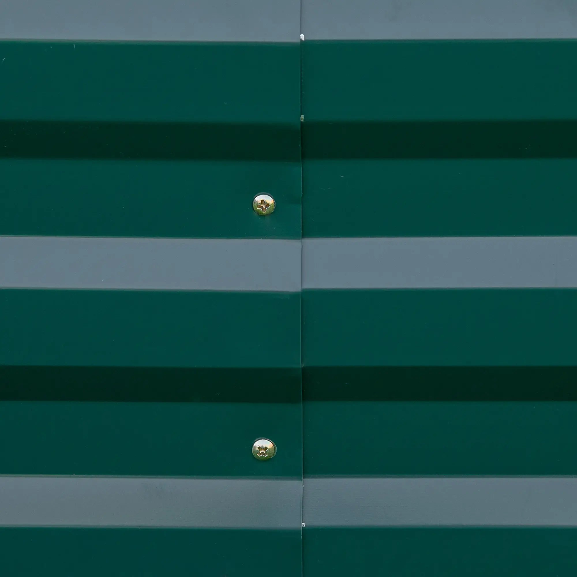 Green Metal Raised Garden Bed Planter Box for Growing Flowers & Herbs - 241 x 90.5 x30cm