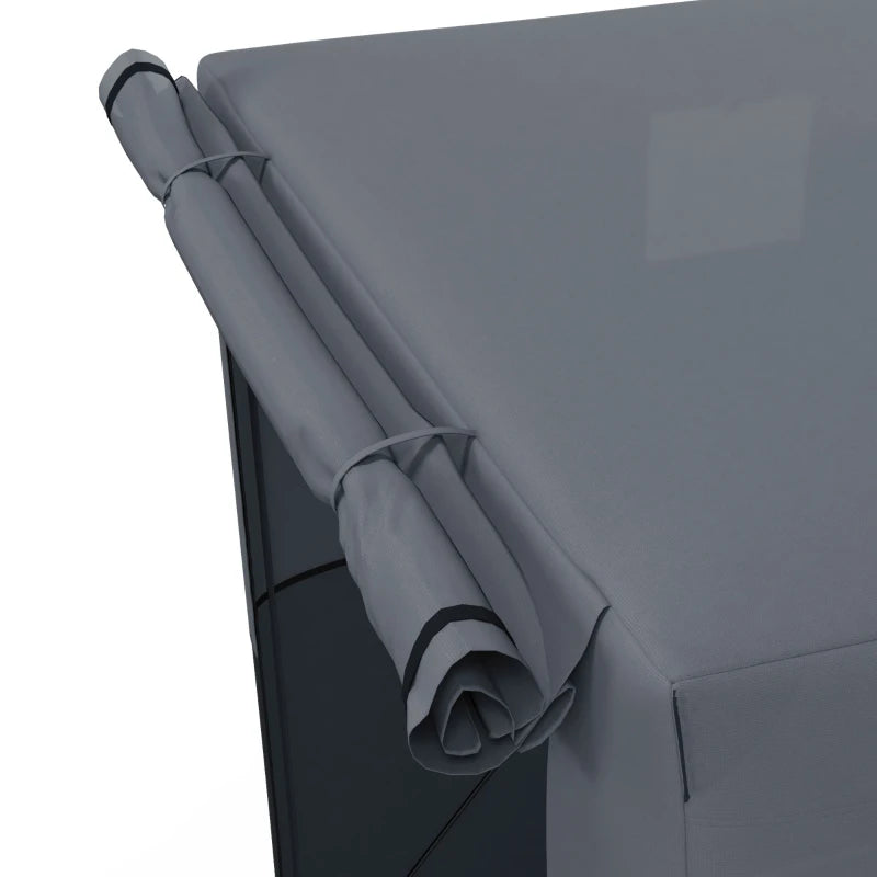 Black 2x2m Pop-Up Gazebo Kit