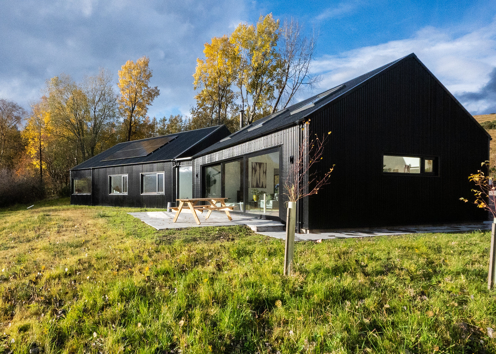 115mm Half Round Black Coated Galvanised Steel Gutter 3m Length