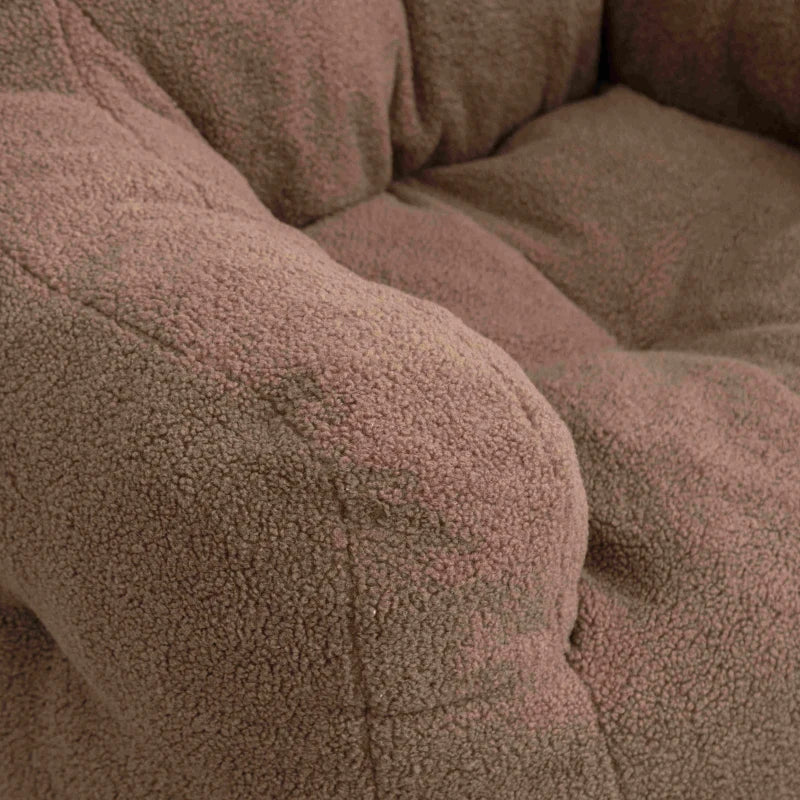 Soft Tufted Foam Recliner Chair for Kids - No Assembly, Ideal for Bedroom, Study, Living Room, Brown