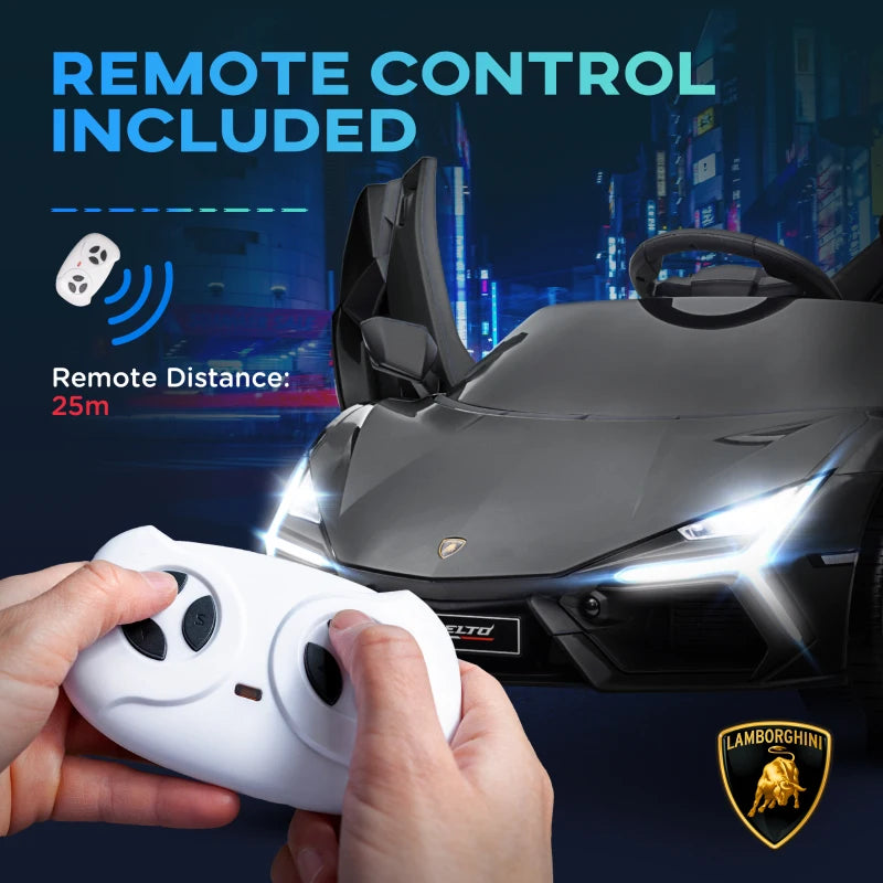 Licensed 12V Lamborghini Revuelto Ride On Car with Butterfly Doors and Remote Control