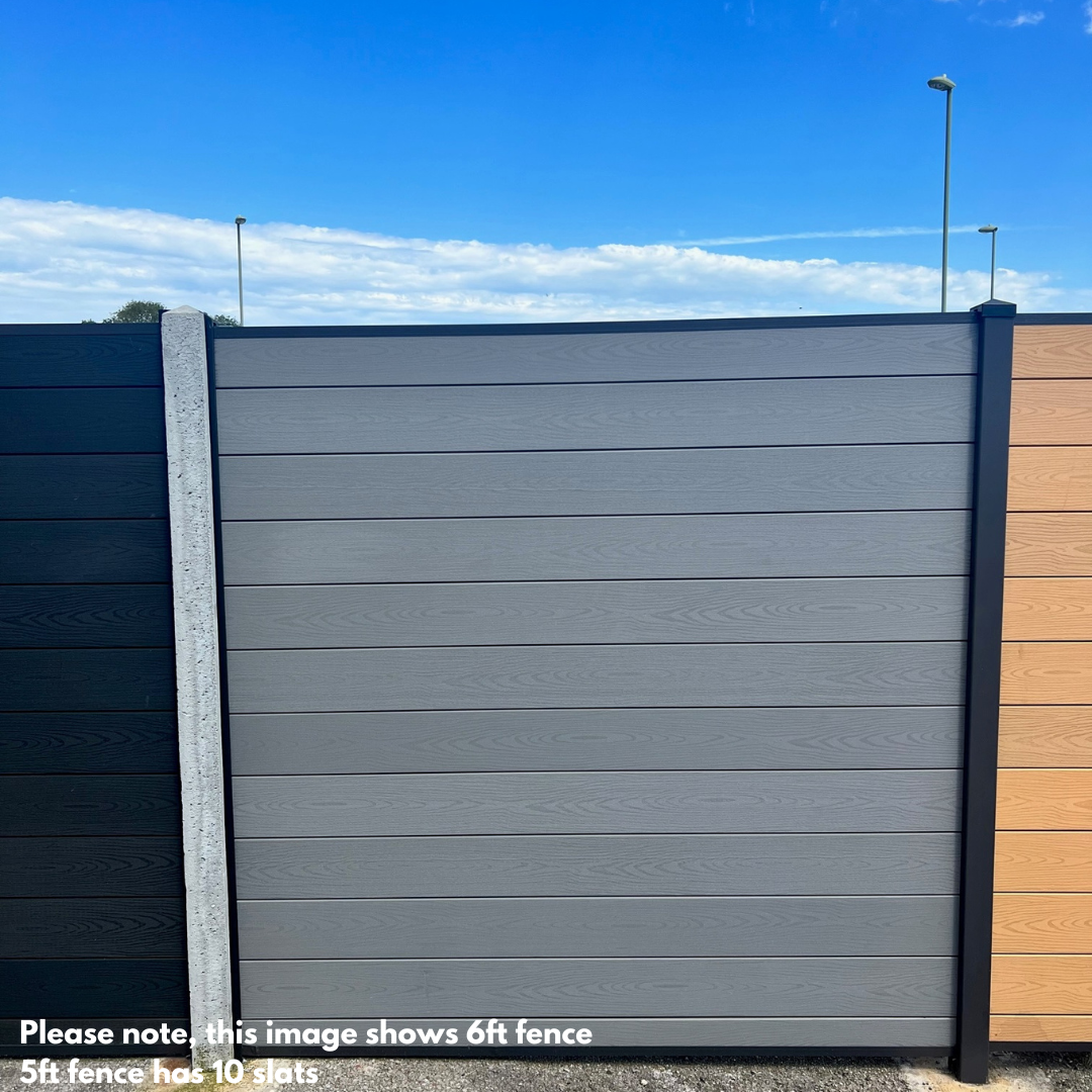 Woodgrain Composite Fencing Kit (All Colours)