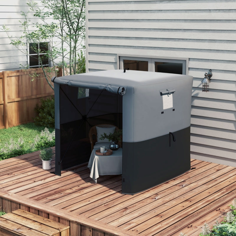 Black 2x2m Pop-Up Gazebo Kit