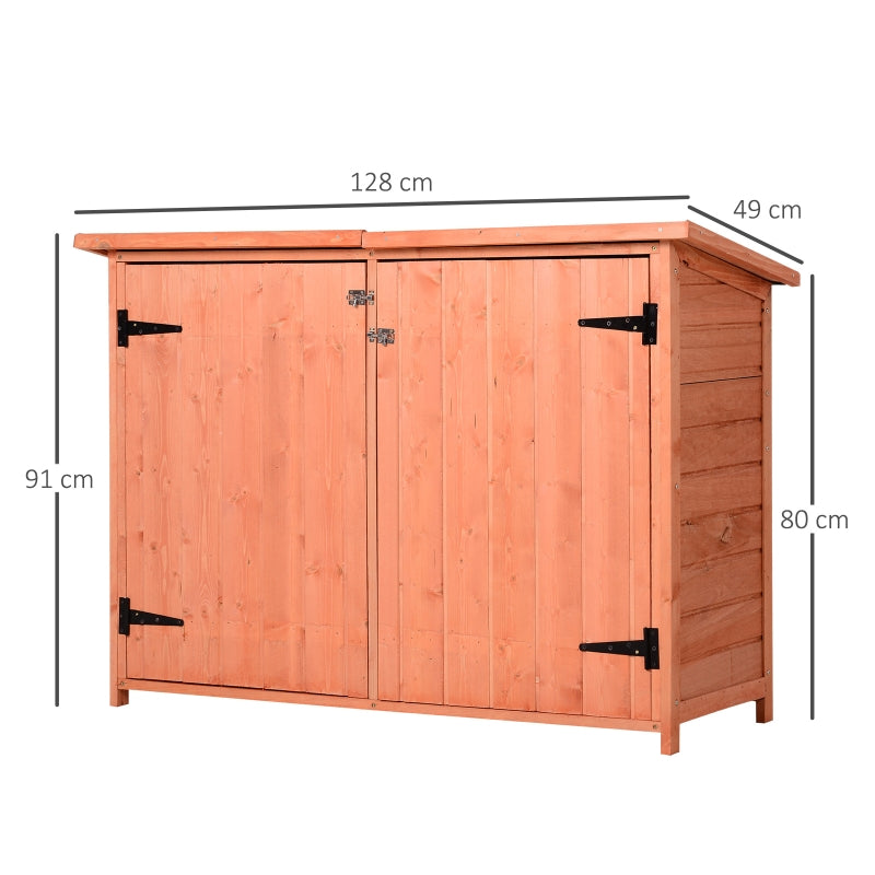 Wooden Garden Tool Shed