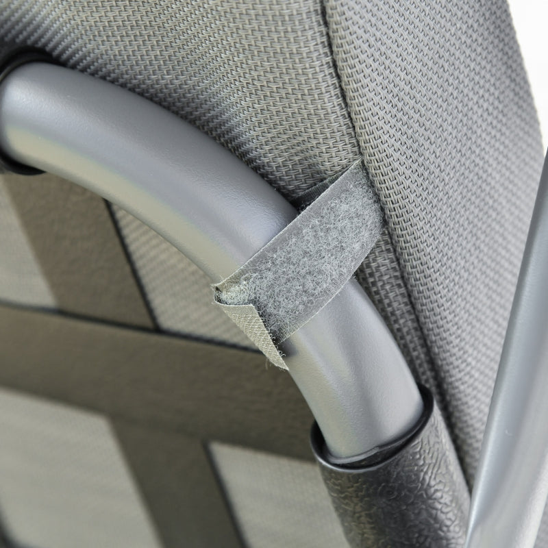 3-Seater Swing Hammock with Adjustable Canopy and Cushion - Garden Patio Furniture