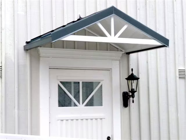 Apex Open Aluminium Canopy With LED Lights - (All Colours)