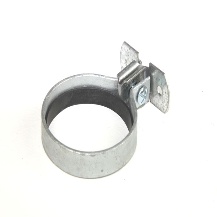 Hargreaves Cast Iron 65mm Rainwater ZP STW Pipe Bracket with Gasket - Primed