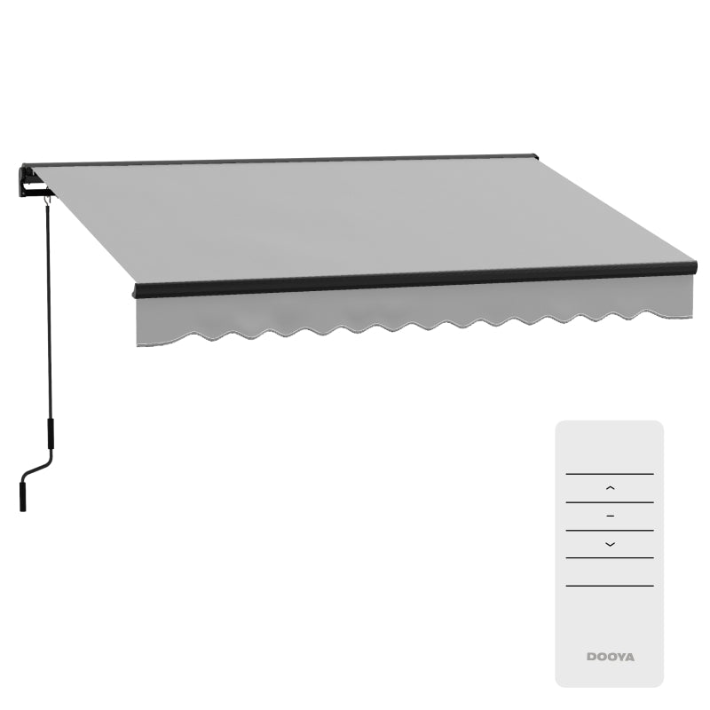 3m x 2m Grey/White Electric Awning Canopy