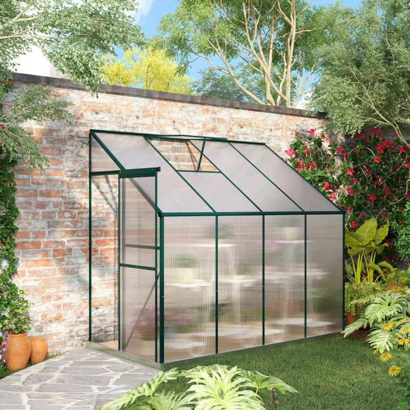Lean-to Greenhouse - Green