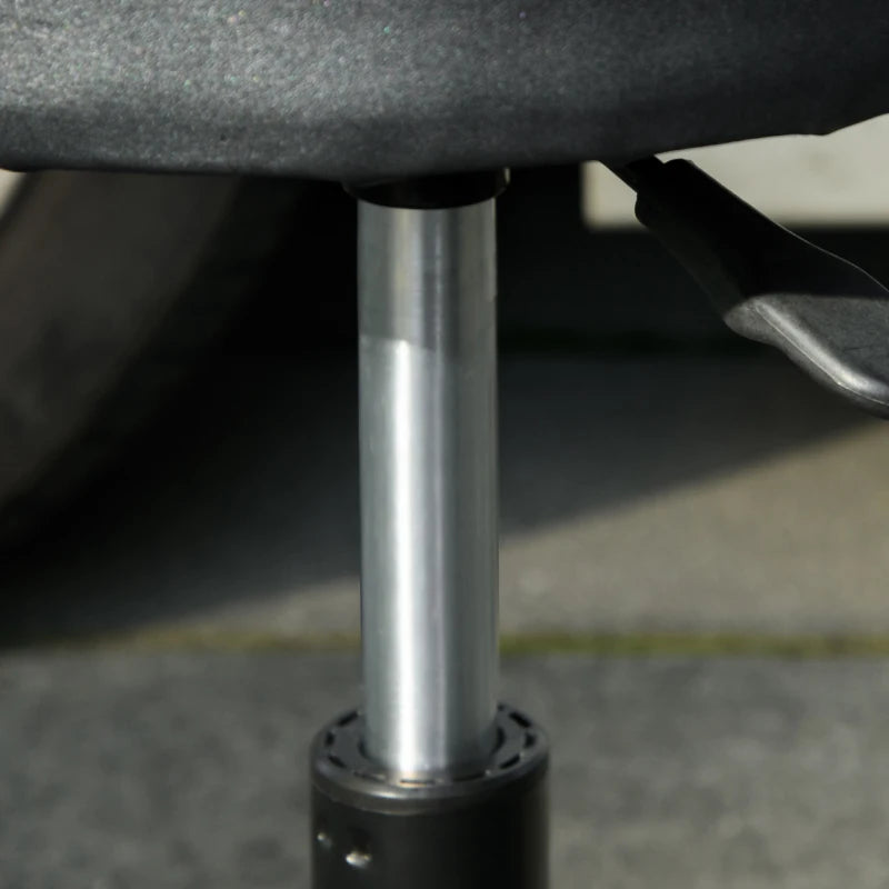 Adjustable Pneumatic Workshop Stool with Tool Tray & Wheels