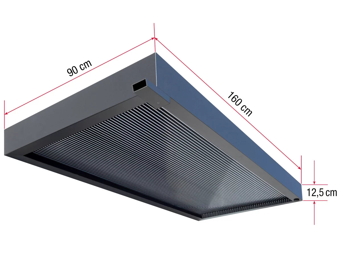 Aluminium 3D-Line Metal Canopy - Bespoke Colour - Brise soleil Front Door Porch Canopy