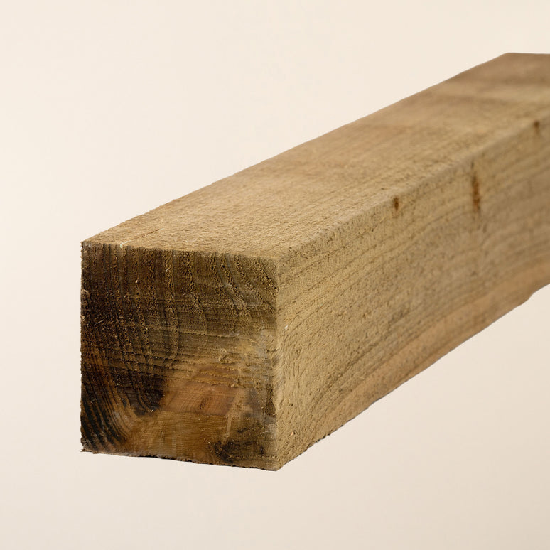 2.4m Pressure Treated Fence Post – 75 x 75mm Square Timber for Outdoor Use