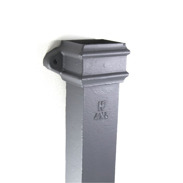 Hargreaves Cast Iron 75x75mm Eared Square Pipe 1829mm - Primed