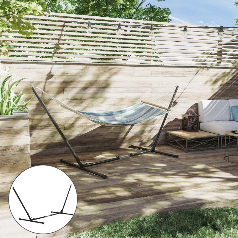 Adjustable Metal Hammock Stand - Universal Garden Camping Picnic Patio Stand