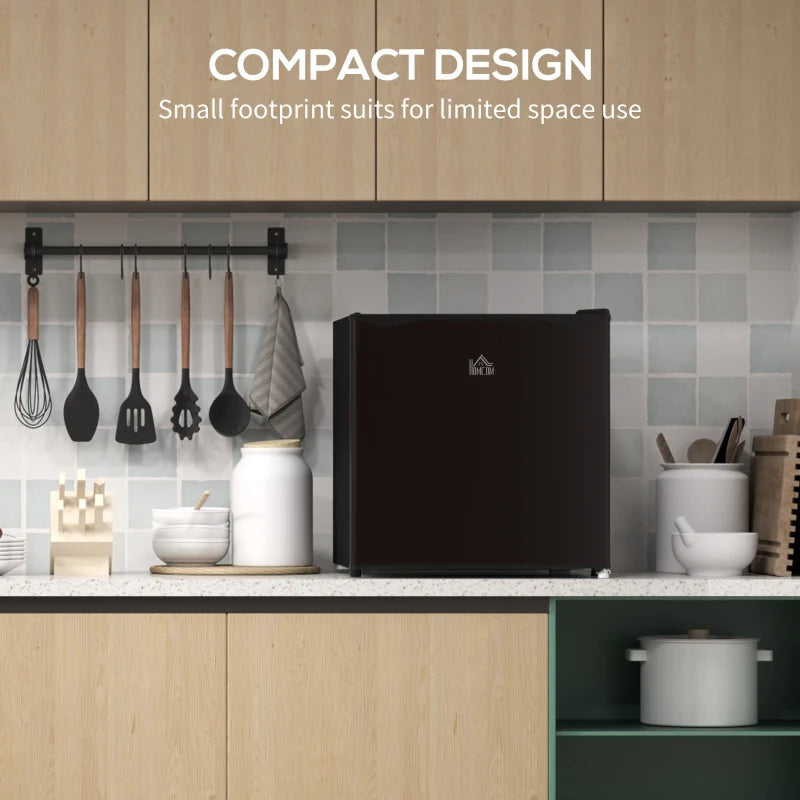Compact 35L Mini Freezer -24°C to -14°C, Stylish Black Design, Perfect for Small Spaces and Efficient Storage