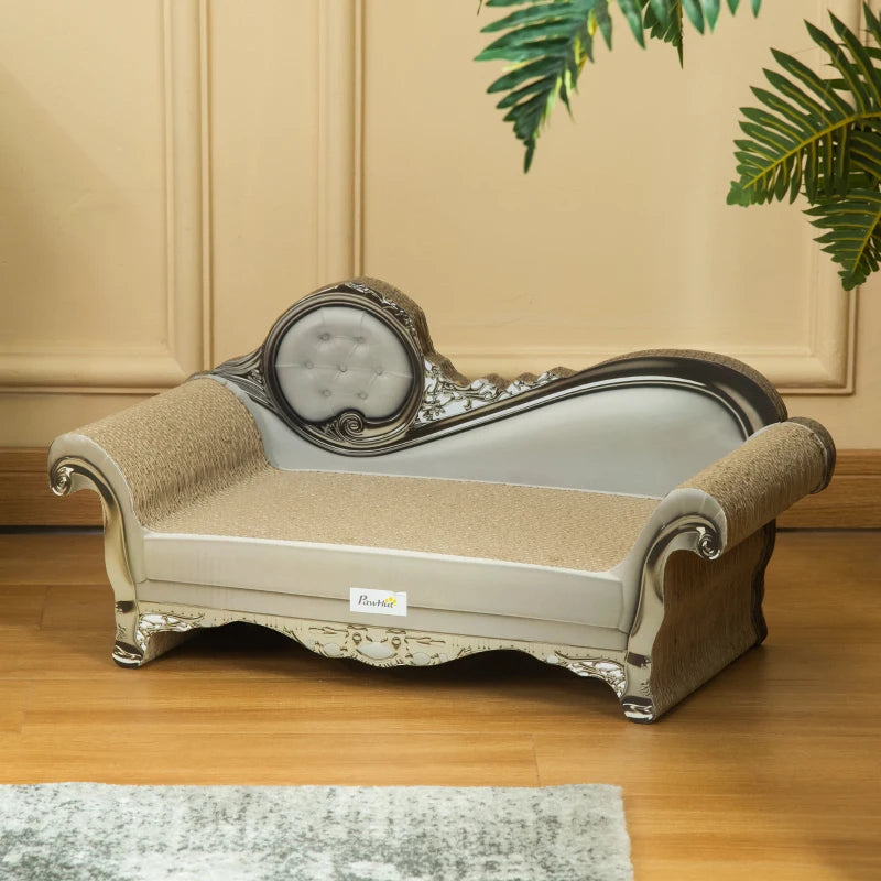 Premium Brown Cat Furniture with Scratching Pad & Catnip - Stylish, Durable, Perfect for Play and Relaxation