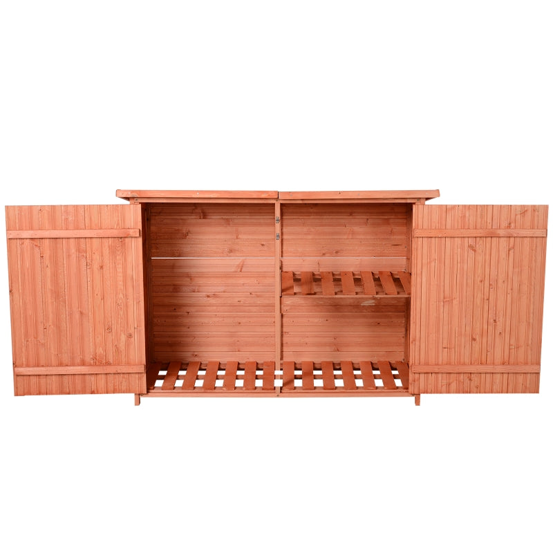 Wooden Garden Tool Shed